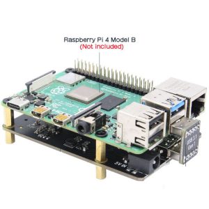 M2 NVMe SSD Expansion Board X872 For RPi 4B